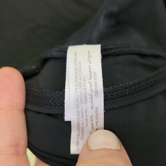 La Vie En Rose Aqua Black Strapless Cover Up Dress One Piece Padded Size Small - Picture 8 of 8